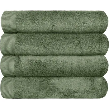 Ručník SCANquilt modalový ručník MODAL SOFT olivová osuška 70 x 140 cm