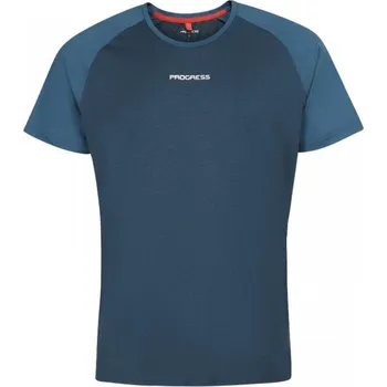 cyklistický dres Triko krátké pánské Progress ENERGETIC petrol M