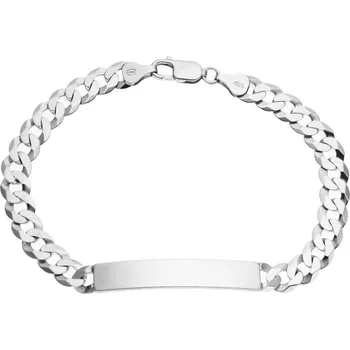 Náramek Bealio Stříbrný náramek s DESTIČKOU - PANCER 160 Délka náramku: 22 cm 03-05618-1771