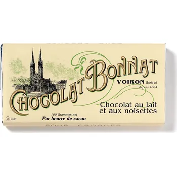 Čokoláda Bonnat mléčná čokoláda Tradition Lait Noisettes 55% 100 g