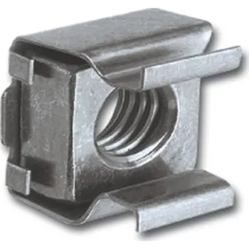 Matice Klecová matice M5 ZI-095-16, klec: pružná ocel pozink, matice: ocel pozink /matice v kleci