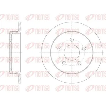 Brzdový kotouč Brzdový kotouč REMSA 6719.00