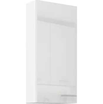 Kuchyňská skříňka 45 G-90 1F Horní skříňka LARA bílá lesk