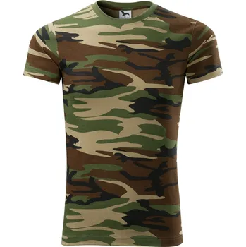 Pánská móda Malfini Camouflage Unisex triko 144 camouflage brown XL