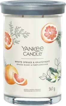 Svíčka Yankee Candle Signature White Spruce & Grapefruit