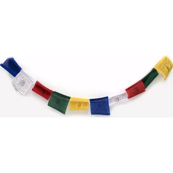 Vlajka Tibetské modlitební vlaječky Lungta v2.1 11 x 14 cm 10 ks