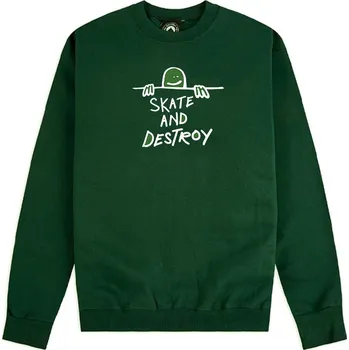 Pánská mikina thrasher Pánská mikina gonz sad logo crew forest green