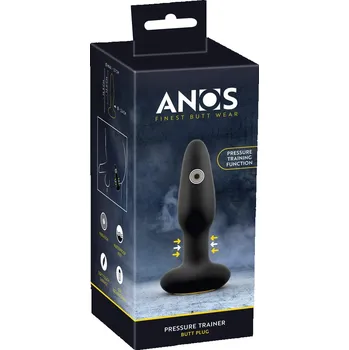 Anální kolík Anos Pressure Trainer Butt Plug Black