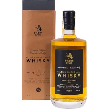 Whisky Belgian Owl 5Y PX Bourbon Cask Finish 0,5l 46% GB