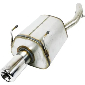 Výfuková trubka ULTER SPORT Sportovní výfuk FIAT Panda 100HP 2003-2012, 1x koncovka kulatá 80mm Vyberte motor: 1,4i 74kW HATCHBACK_1