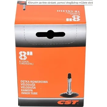 Duše na kolo duše 8x1/2x2 (elektrokoloběžka) AV rovný, 20mm dlouhý