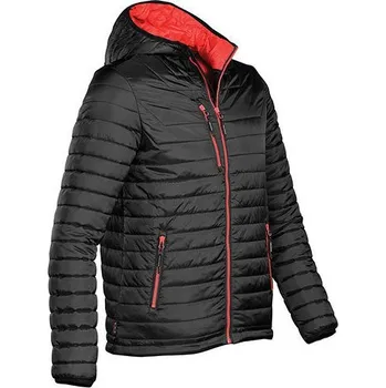 Stormtech Prošívaná zateplená bunda Gravity s jemnou vnitřní podšívkou Barva: černá - červená, Velikost: XXL ST111