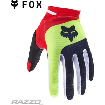 Moto oblečení MX rukavice FOX 180 Ballast Glove Black Red 2024 9 - M