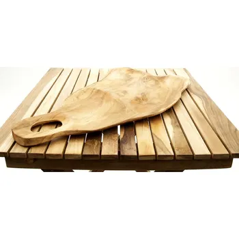 Teak tác natural 10