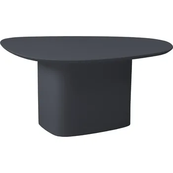 Konferenční stolek Tmavě šedý lakovaný konferenční stolek RAGABA CELLS 90 x 55 cm