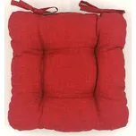BYTEMA Sedáky na židle EDGAR červené 402 38 x 38 cm