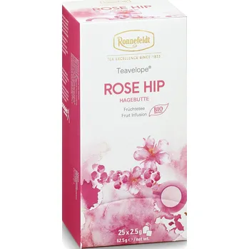 Nealkoholický nápoj Ronnefeldt Teavelope Rose Hip 25 x 2,5 g