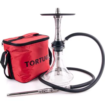 Vodní dýmka Tortuga Ranger Mini Silver Black čirá