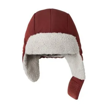 Kojenecká čepice LEOKID Zimní čepice Color Block, Redwood Velikost: 18 - 36 měsíců (vel. 48)