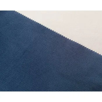 BYTEMA Bavlněná látka Manšestr tenký - modrý šíře 140 cm