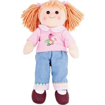 Panenka Bigjigs Toys Látková panenka Molly 38 cm