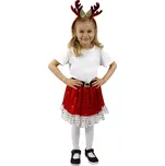 Rappa Dětský kostým Vánoční sob tutu…