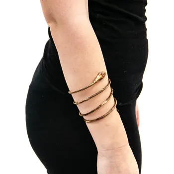 Náramek Náramek na paži Had zlatá