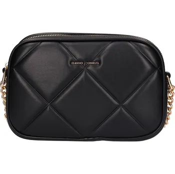 Módní doplněk Dámská crossbody kabelka David Jones Mikko - černá