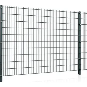 Plotový panel BRAVO 2D poplastovaný 1230 mm v barvě antracitové šedé RAL 7016