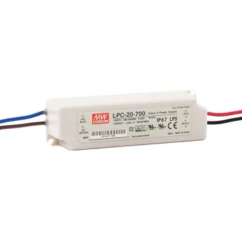 Elektronická součástka LED driver MEAN WELL LPC-20-700 20W 700mA