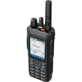 Vysílačka MOTOROLA R7 PREMIUM FKP UHF MDH06RDN9XA2AN| UHF STUBBY 440-490 MHz (6 cm), FERRULE| Li-Ion 2450 mAh IP68 + klip na opasek (PMLN7008A)| IMPRES 220/240V| Ano Radiostanice MOTOROLA