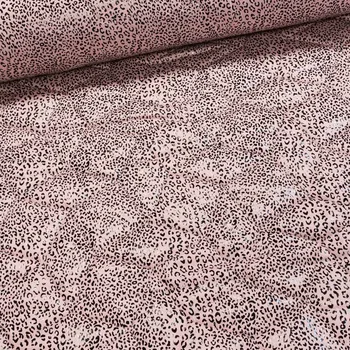 Šusťákovina/bundový prošev 6-15923/1 zvířecí vzor na růžové 1,5/1 m