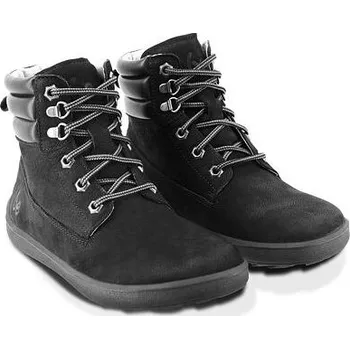 Dámská zimní obuv Kožené kotníkové barefoot boty Be Lenka Nevada černá velikost obuv dospělí 44