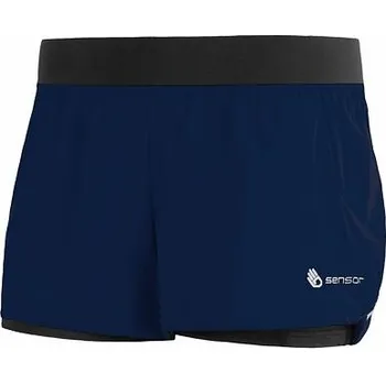 Běžecké oblečení Kalhoty krátké dámské SENSOR TRAIL deep blue L