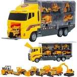 ISO kamion se šesti autíčky - stavebnictví