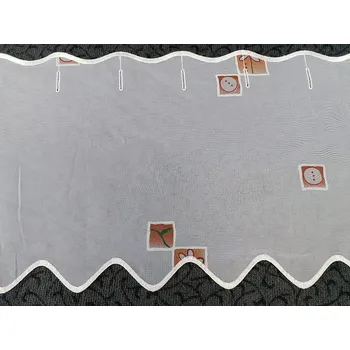 GERSTER Záclona na vitrážku - voál O21349/030 30 cm