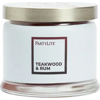 Svíčka PartyLite® Teakwood and Rum