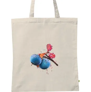 Nákupní taška BIO plátěná taška s potiskem Bobule - taška