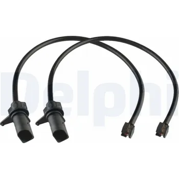 Brzdová destička Výstražný kontakt, opotřebení obložení DELPHI LZ0370