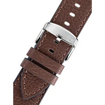 Řemínek na hodinky Kožený řemínek Morellato Paragliding 5394D14.034 M, hnědý - 18 mm