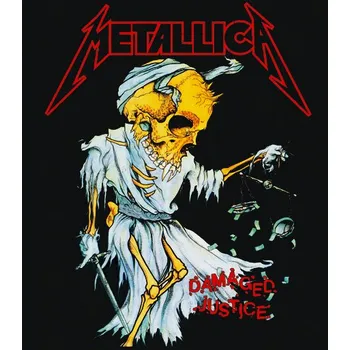 Nášivka nášivka na záda, zádovka Metallica - Damaged Justice