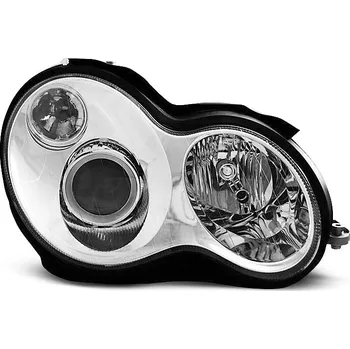 Přední světlomet TUNING-TEC Přední světla Mercedes Benz W203, C-classe 00-04 - chrom 2