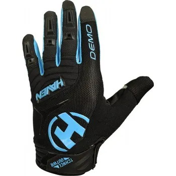 cyklistický dres Rukavice HAVEN DEMO LONG černo/modré S