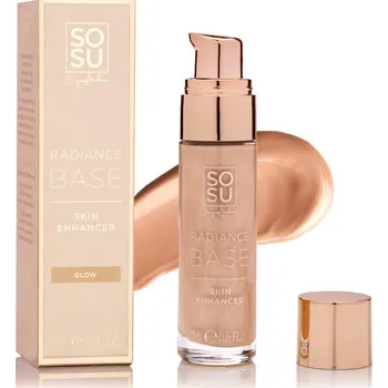 Podkladová báze na tvář SOSU Cosmetics Radiance Base Rozjasňující podkladová báze pod make-up Glow, 18ml
