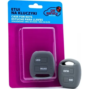 Autoklíč Silikonový obal na klíče TOYOTA RAV4 I/II/III/IV (1996-2019) (Gr)