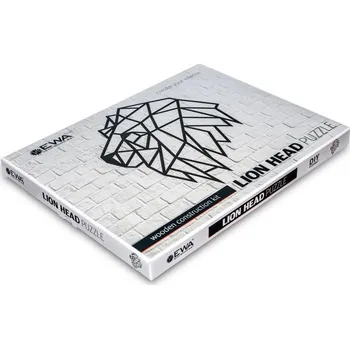 3D puzzle EWA Nástěnné puzzle Lví hlava do vašeho pokoje