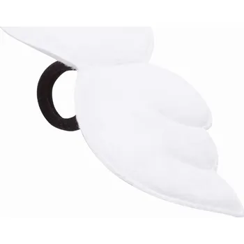 Panenka Mama's Feet Dětská gumička do vlasů s křidélky White Angels bílá Velikost: Malá