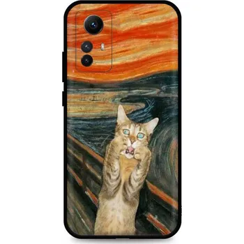 Pouzdro na mobilní telefon Kryt Xiaomi Redmi Note 12S Scared Cat (obal neboli pouzdro na Xiaomi Redmi Note 12S)