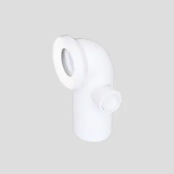 Kanalizační potrubí Připojovací odpadní koleno k WC 90° s odbočkou vpravo, DN100