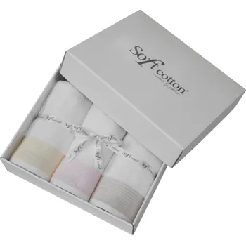 Ručník Dárková sada ručníků MOLLIS, 3 ks - Mix, Soft Cotton